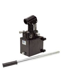 What is the working principle of hydraulic hand pump？